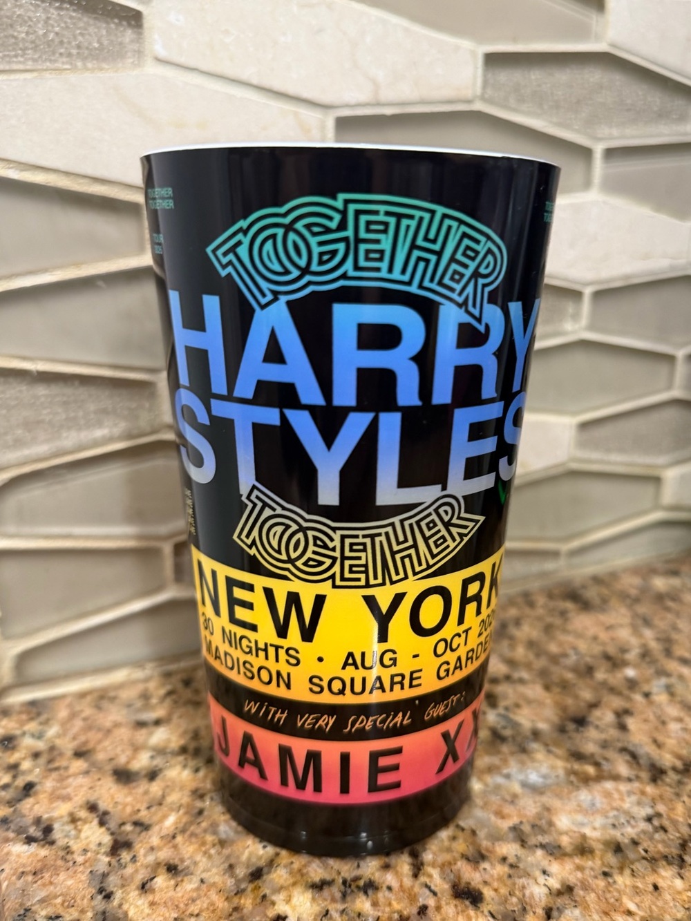 Harry Styles 'Together Together' New York Tour Souvenir Cup